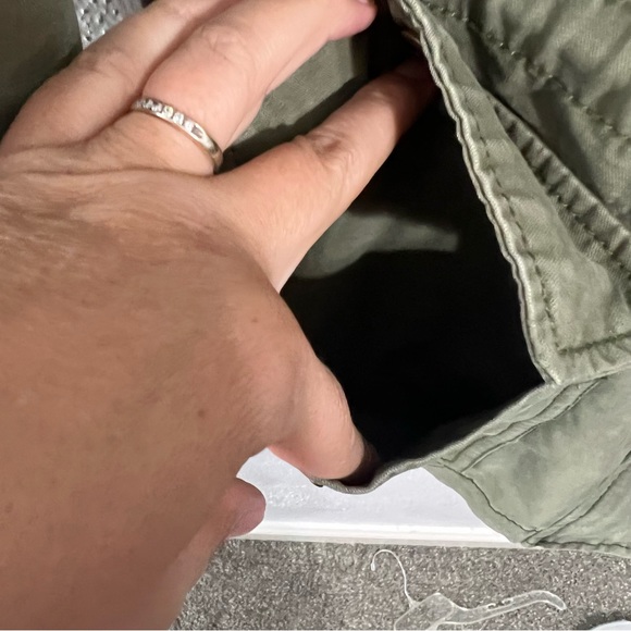 Madewell green cargo jacket size med - Picture 4 of 8